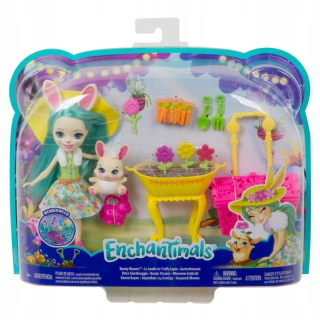 ENCHANTIMALS - Barbie Enchantimals Jarná bábika GJX32 Mattel