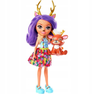 ENCHANTIMALS - Barbie Enchantimals Doll + PET FXM75