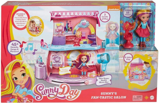 Bábika Sunny Day  - Barbie GKT65 Slnečný deň Kozmetický salón