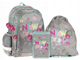 Školská taška - batoh, set, zostava - Barbie Sweet Backpack Set pre dievča
