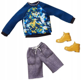 Barbie oblečenie pre mikiny Kena Shorts Shoes topánky