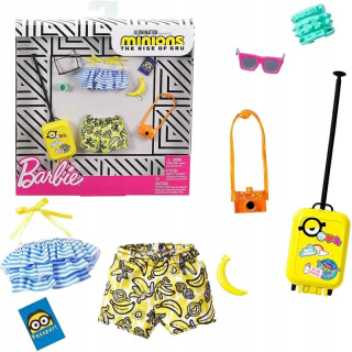 Mimoni  - Barbie Oblečenie a príslušenstvo Minion Suitcase GJG37
