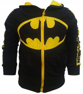 BATMAN - Batman Športová mikina s kapucňou pre chlapca R134
