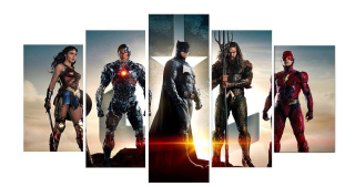 Superman - Batman vs Superman Marvel Avengers Triptych Image