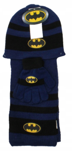 BATMAN - Batman Cap Scarf Rukavice