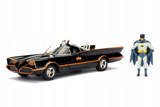 BATMAN -  Batmobile Car Metal Figurines Batman Robin