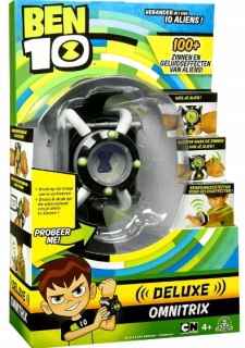 BEN 10 -  Ben10 Omnitrix Deluxe Náramok Zvukové svetlo