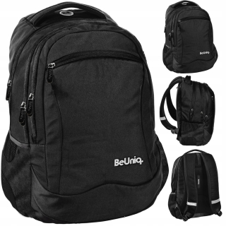 Školský batoh, taška - BEUNIQ SCHOOL BACKPACK MLÁDEŽE BLACKÉ ŠPORTY