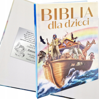 BIBLIA pre deti Darček ku krstu Prijímanie Spomienkové prijímanie krstu TEXT
