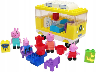 Pepa Pig - BIG-BLOXX PEPPA PAG CAMPEROVÝCH PEPPA BLOKOV