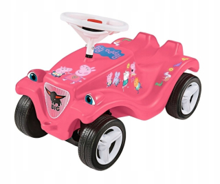 Pepa Pig - Veľký jeździk prasa peppa bobby auto tiché kolesá