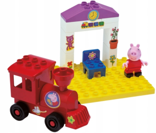 Pepa Pig - Veľký | Peppa ošípané VLAKOVÁ STANICA
