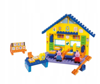 Pepa Pig - Veľké PEPPA prasacia škola 87 elem. bloky