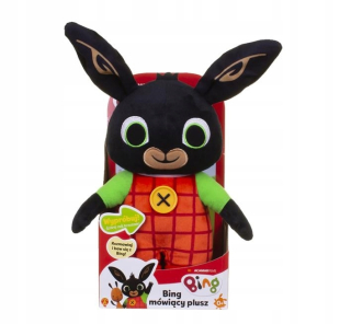 BING A PRIATELIA - Bing Rabbit Mascot Spieva 30 cm hovorí EN 3514