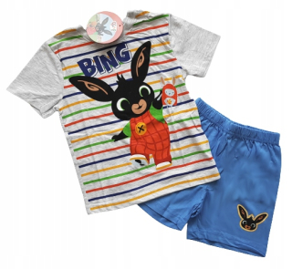 BING A PRIATELIA - Bing Rabbit Set pyžamám blúzka kraťasy 92