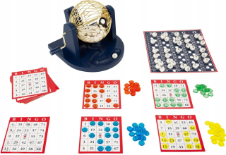 BING A PRIATELIA - Bingo Rodinná hra Rodina Lotto Golden Drum