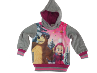 Máša a medveď - Mikina Dres Masha and medveď 6-7 rokov