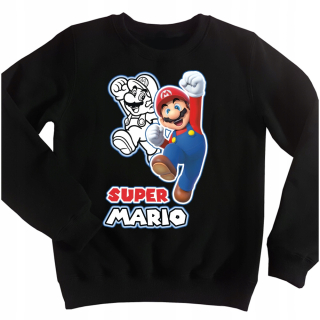 Super Mario - Mikina Super Mario Detská mikina 104/110 vzory