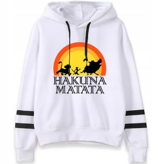 Leví kráľ - Mikina King Lion Simba Veľkosti Farby Hakuna Matata