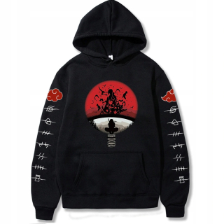 NARUTO - Naruto Mikina Itachi Jutsu Crow Veľkosti farieb