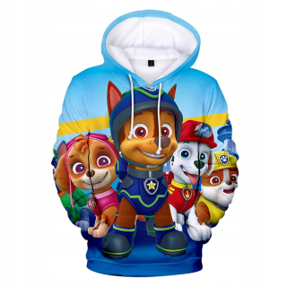 PAW Patrol - Dog Mikina Patrol 3D Full Prints Predné Späť NOVINKA