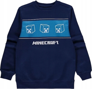 MINECRAFT - Granátová mikina Minecraft George 5-6L