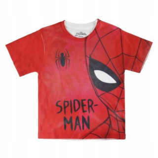 SPIDERMAN - Bavlnená blúzka. Krátky rukáv Spiderman 110