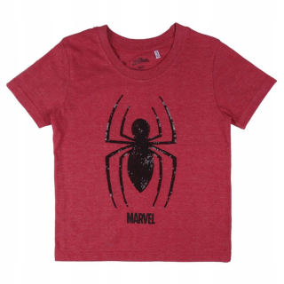 SPIDERMAN - Bavlnená blúzka. Krátky rukáv Spiderman 116