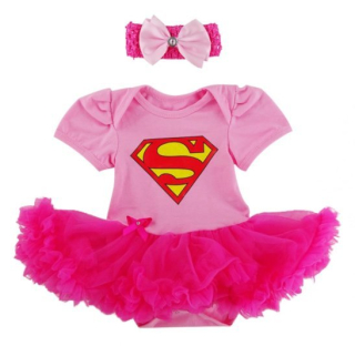 BATMAN -  Body Pajaciki Superhrdina Tul Sukňa Pás 0-3 m