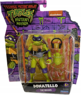 Playmates figúrky Korytnačky Ninja: Mutant Mayhem - Donatello - 11 cm, 32829