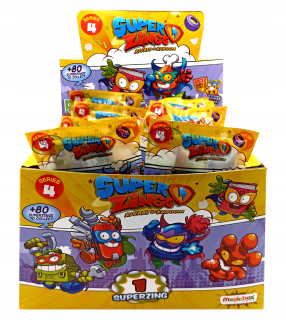 SUPER ZINGS - Box Super Zings Series 4 Figurine 50 ks vrecúška
