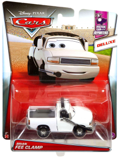 McQueen - Brian Fee Clamp Cars Cars 1:55 Disney Mattel