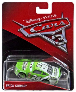 McQueen - Brick Yardley 24 Auto Vitolín Auto 3 autá Mattel