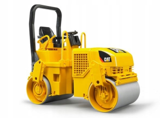 Bruder 02433 Caterpillar Tandem Vibration Roller