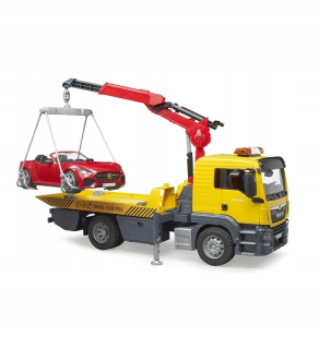 Bruder Man TGS Road Assistance s Roadsterom 03750