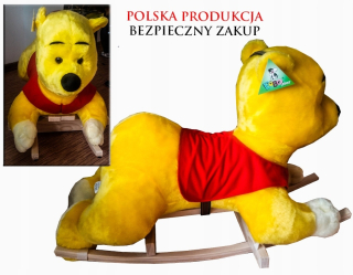 Medvedík Pú - Bujak Winnie The POOH veľký roztomilý hojdací hit