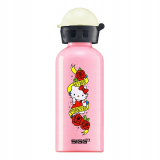 HELLO KITTY Bottle Bidon Sigg Hello Kitty Tatoo Pink 0.4l
