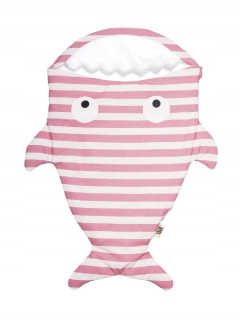 Baby Bites Slonsore Shark (0-3 m) Sailor Pink