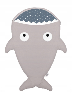 Baby Bites Spacák Shark (1-18 m) modré mraky sto