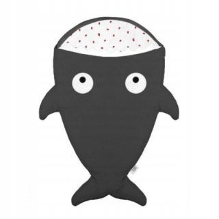 Baby Bites Spacpay Bag Shark Jahody Grey 1-18 m