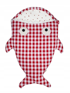 Baby Bites Spacpay Bag Light Shark (1-18 m) Red Vichy