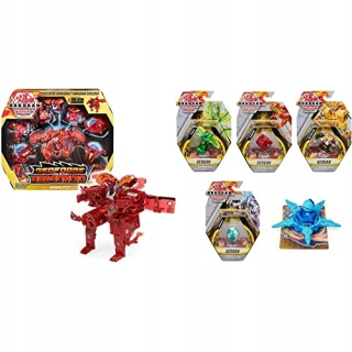 Bakugan Bakugan Geoforge Dragonoid, 7-v-1