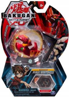 Bakugan Základná figúrka Guľa PYRUS MANTONOID