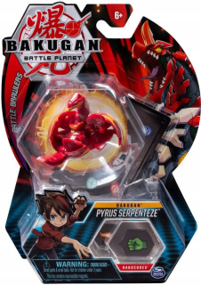 Bakugan Základná figúrka Guľa PYRUS SERPENTEZE