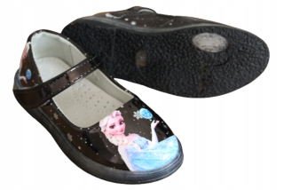 Elsa Frozen - Ballerinas Spring Land Ice Elza Kožená veľkosť 25