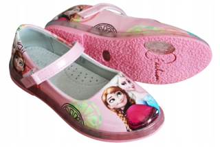Elsa Frozen - Ballerinas Spring ICE ICE ELZA Kožená veľkosť 35