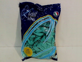 Balón G90 pastelový 10 tyrkysovo zelený a100 G90 / 50 95012