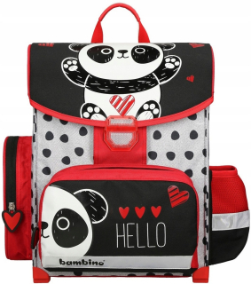 Aktovka školská taška - Bambino School Babbel pre deti Panda