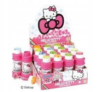 HELLO KITTY Ahoj Kitty 175 ml mydlové bubliny (16ks)