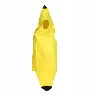 Banánový kostým Pohodlný outfit Halloweenske kostýmy Roztomilé ovocie pre dospelých
